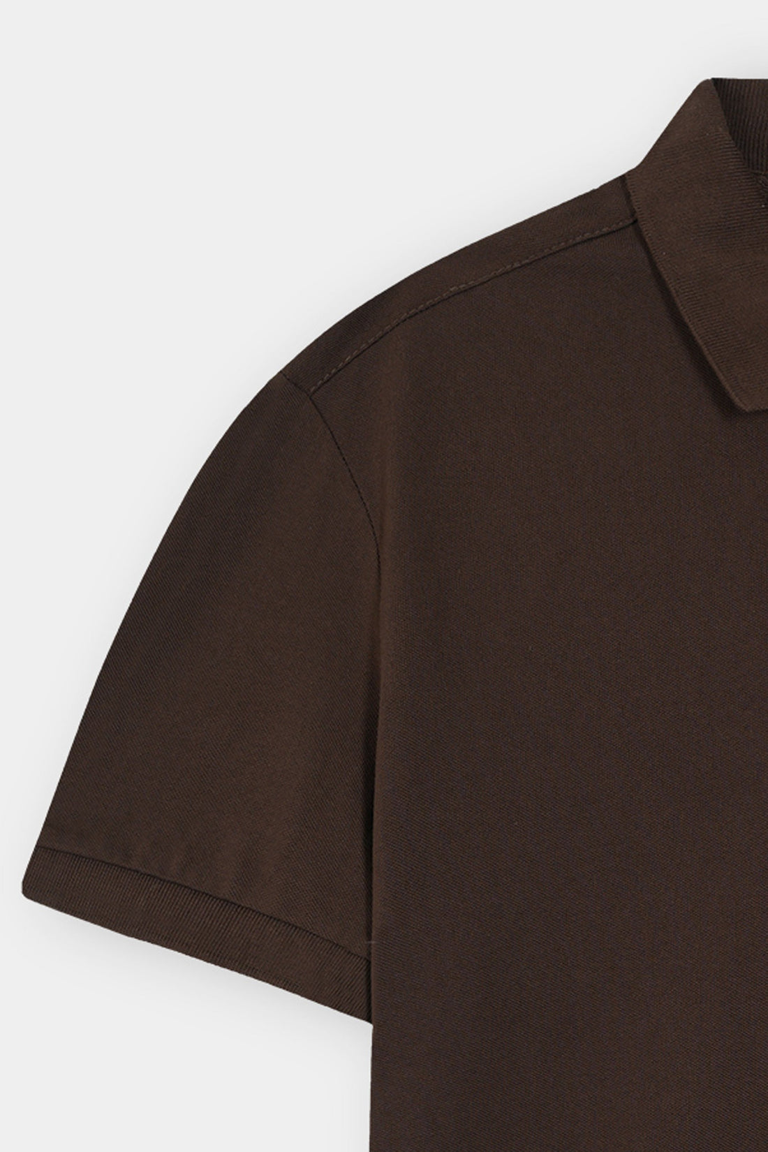 Men’s Dark Brown Polo Shirt